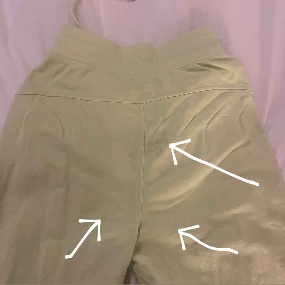 Lululemon Relaxed Fit Super-High Rise French Terry Full Length Jogger Size 6 - Picture 9 of 9